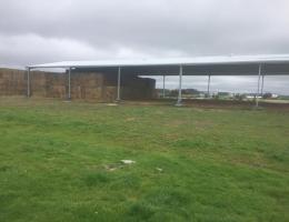 rural hay shed